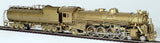 HO Brass Model Train - Key Models New Haven 4-8-2 Steam Locomotive Class R-1A - Unpainted 1984 Run (Copy)