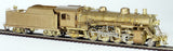 HO Brass Model Train - Key Models New Haven 2-8-2 Steam Locomotive Class J-1 #3000 - Unpainted