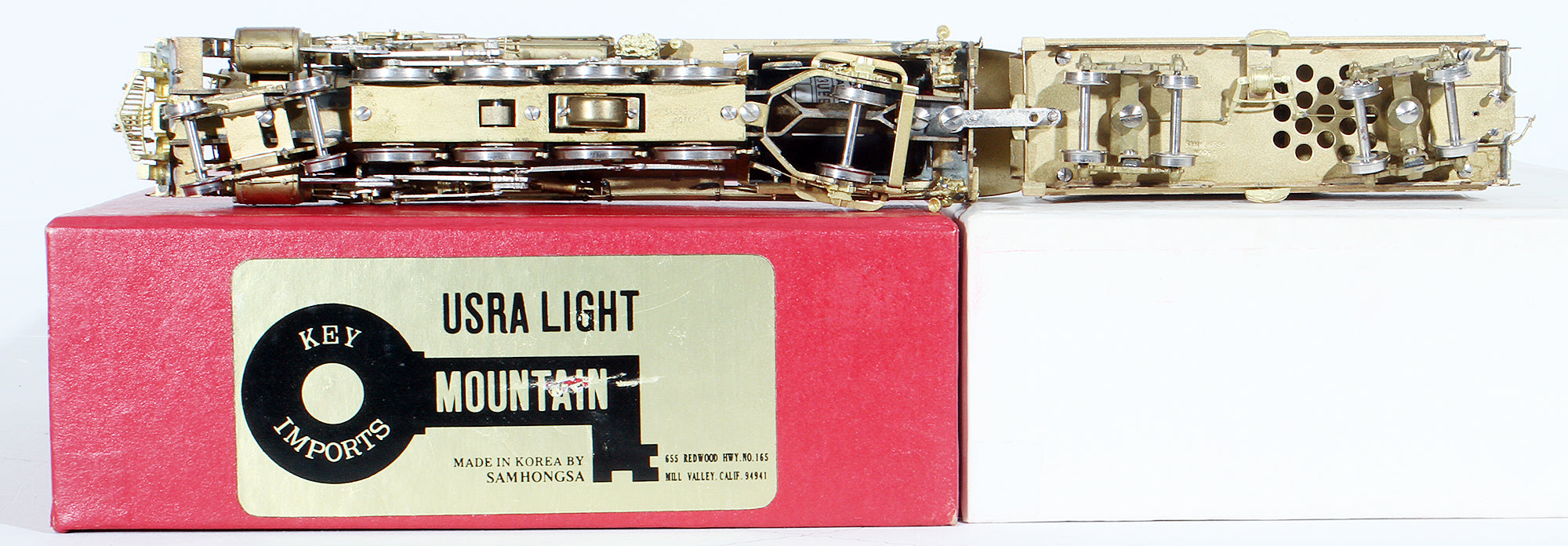 HO Brass Model Train - Key Imports USRA Light 4-8-2 Mountain