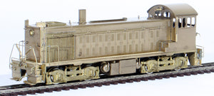 HO Brass Model Trains - Alco Brass Models Lima 1200HP Diesel Switcher, Misc. Roads - Unpainted