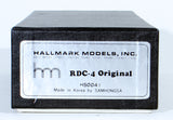 HO Brass Model Train - Hallmark Models Misc. Railroads Budd RDC-4 Diesel Railcar - Factory Plated