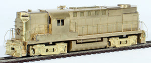 HO Brass Model Train - Alco Brass Models Class DL-701/RS-11 High Hooded Diesel Locomotive - Misc. Railroads - Unpainted (Copy)