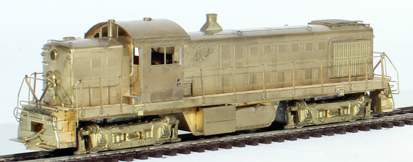 HO Brass Model Train - Alco Models Diesel Switcher Class RS-1 - Misc. Railroads - Unpainted