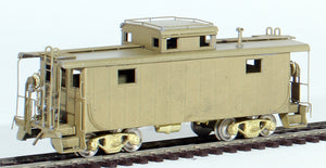 HO Brass Model Train - Alco Models #X-123 New Haven Caboose Type NE-5 - Unpainted