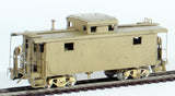 HO Brass Model Train - Alco Models #X-123 New Haven Caboose Type NE-5 - Unpainted