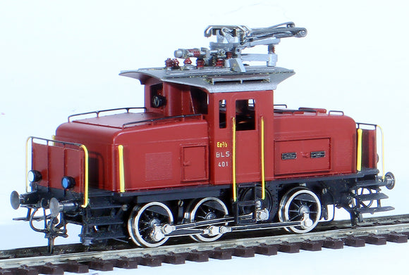 Metropolitan HO Brass Model Train - Swiss BLS Electric Locomotive Class Ee3/3 - Factory Painted