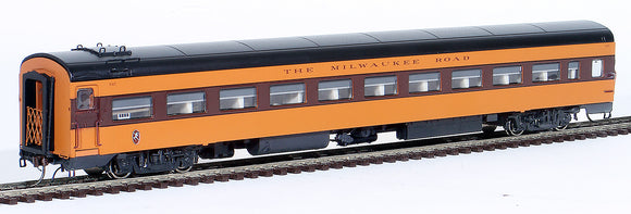 HO Model Trains - Rapido Trains  100085 is the HO Scale Lightweight Coach Car, Milwaukee Road #547.