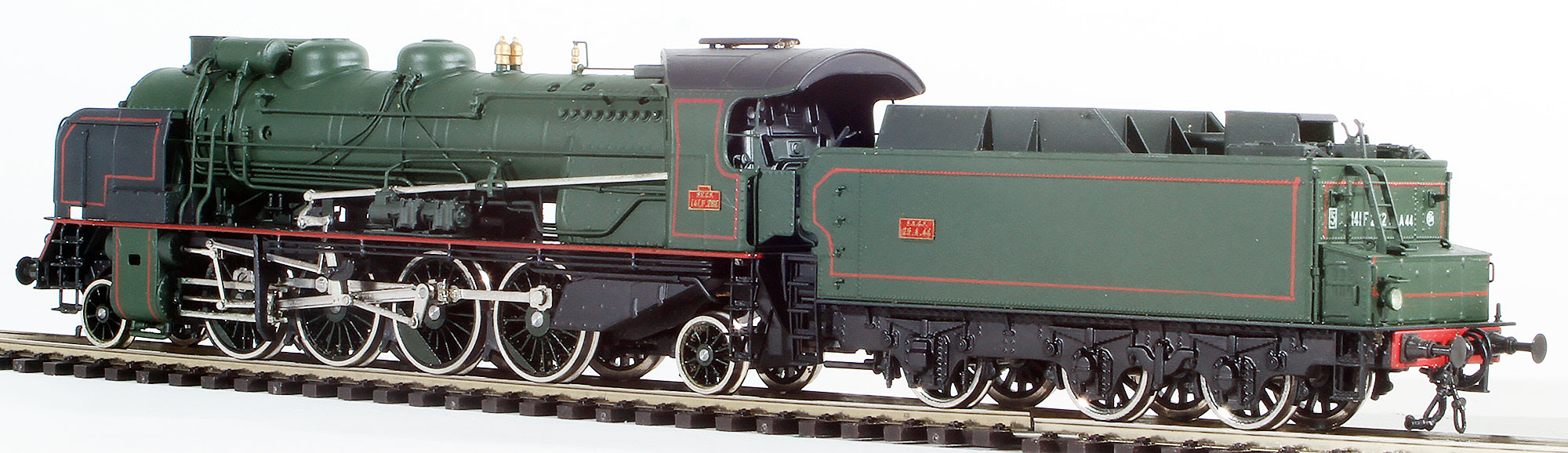 HO Brass Model Trains - Fulgurex French SNCF Federal Railroad 2-8-2 Mi –  Iehobbies