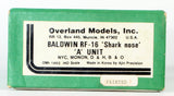 HO Model Trains - Overland Models OMI-1862 New York Central "Shark Nose" A Unit Custom Painted