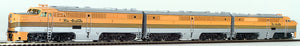HO Brass Model Trains - Key Imports Denver & Rio Grande Western ALCO PA-1/2 + PB-1/2 + PA-1/2 Diesel Set, Factory Painted