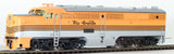 HO Brass Model Trains - Key Imports Denver & Rio Grande Western ALCO PA-1/2 + PB-1/2 + PA-1/2 Diesel Set, Factory Painted