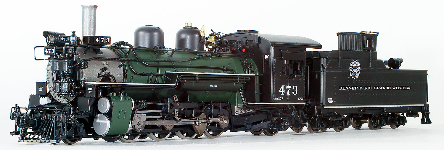 HO Brass Model Train - Hallmark Models Colorado Midland Pikes Peak 2-8-0