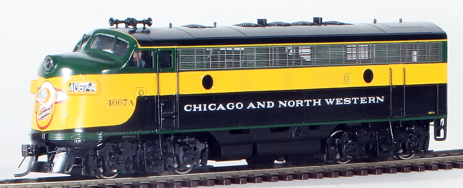 Linea Model HO Brass Model Trains - Orient Models Chicago North Western F7 A+B+A D ...