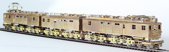 HO Brass Model Train - Suydam Models Milwaukee Road Three Part EF-1 Electric Set - Unpainted
