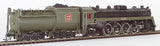 HO Brass Model Trains - Van Hobbies Canadian National Railroad 4-8-2 Locomotive #6060 - Custom Painted