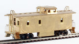 HO Brass Model Train - HO Brass Model Train - Lambert Associates Models, Union Pacific CA-1 Wood Caboose - Unpainted