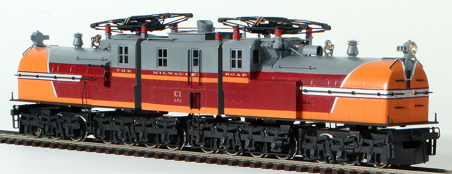 HO Brass Model Trains - NJ Custom Brass Milwaukee Road Bi-Polar