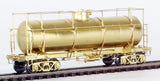 HO Brass Model Trains - W&R 8,000 Gallon High Walkway, One Dome Tank Car, Made in Korea - Unpainted
