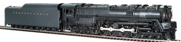 HO Brass Model Trains -  Pennsylvania RR Steam Turbine Class S-2 6-8-6 Locomotive #6200 - Factory Painted