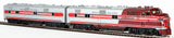 HO Brass Model Trains - Challenger Imports Rock Island (Announcement Scheme) E7 A+B Diesel Engine Set - Road #641 & #642 - CIL 2110.1