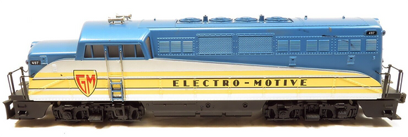 MTH O Gauge Model Trains Product #MT-2132LP Electro-Motive BL-2 Diesel Engine #503