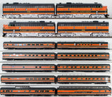 HO Model Trains - Walthers/Athearn Great Northern Railroad Empire Builder Complete Passenger Set