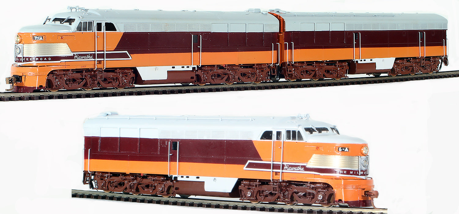 HO Brass Model Trains - OVERLAND Models Milwaukee Hiawatha Erie Built –  Iehobbies