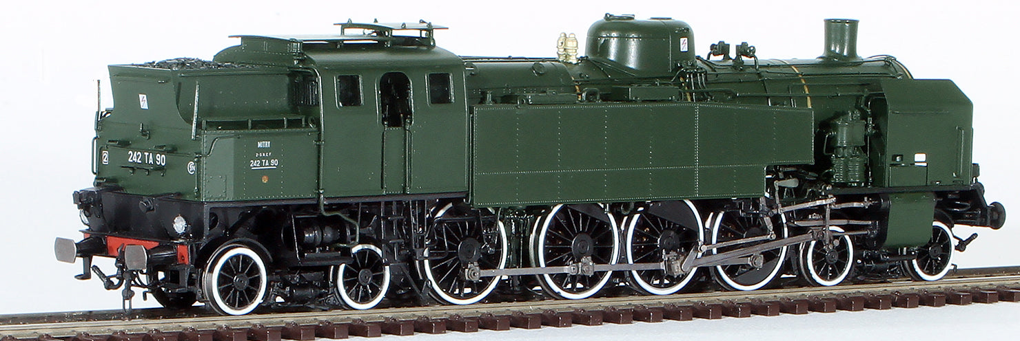 HO Brass Model Train - Lematec HO-241/4 French SNCF Railroad 4-8-4