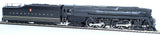 HO Brass Model Trains - Key Models Pennsylvania Railroad 4-4-4-4 Class t-1 Duplex Steam Locomotive & Tender - Road #5500