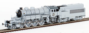 Micro Metakit 00300H German T-18 Turbine Express Locomotive of the DRG - Painted in Photo Grey