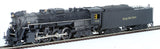 HO Brass Model Train - Pacific Fast Mail Nickel Plate Road 2-8-4 Berkshire #759 - Custom Painted & Detailed