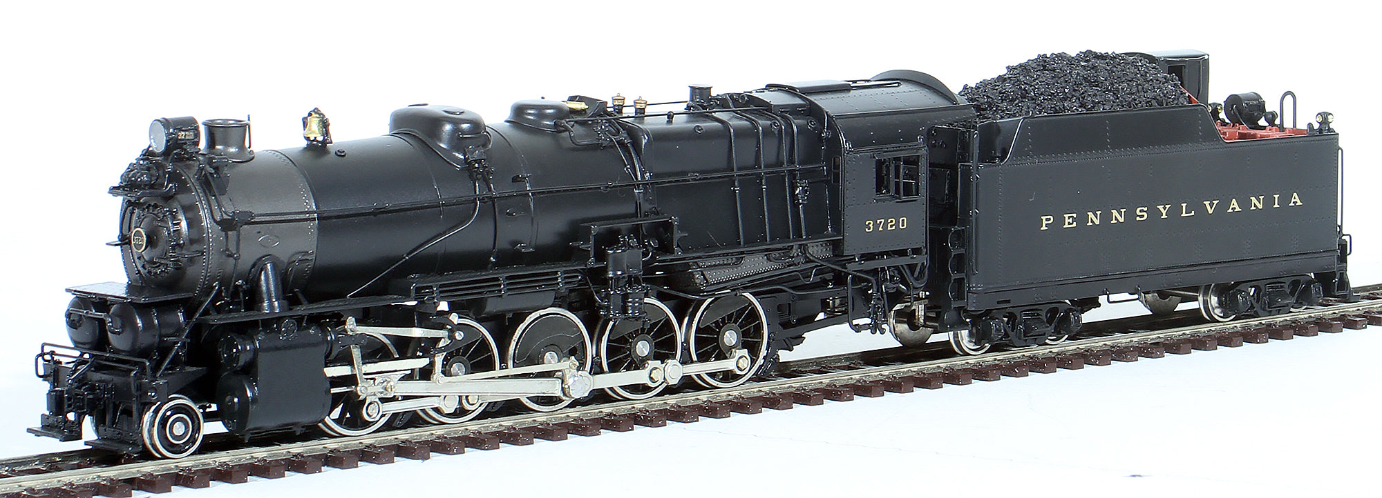 HO Brass Model Trains - Key Imports Pennsylvania Railroad 2-10-4