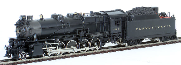 HO Brass Model Trains - Key Imports Pennsylvania Railroad 2-10-0 #3720 Decapod Class I-1SA Custom Series #81