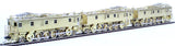 HO Brass Model Train - Overland Models Virginian EL-3A Box Cab Electric Set - Unpainted