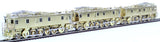 HO Brass Model Train - Overland Models Virginian EL-3A Box Cab Electric Set - Unpainted