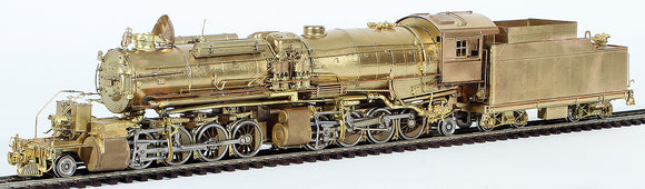 HO Brass Model Trains - Key Models D&RGW Denver Rio Grande 2-8-8-2 L-95 Class #3500