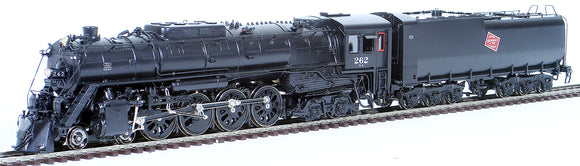 HO Brass Model Trains - Overland Models OMI 1576.1 MILWAUKEE 4-8-4  Steam Locomotive #262 Class S3 - Factory Painted