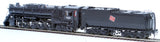 HO Brass Model Trains - Overland Models OMI 1576.1 MILWAUKEE 4-8-4  Steam Locomotive #262 Class S3 - Factory Painted