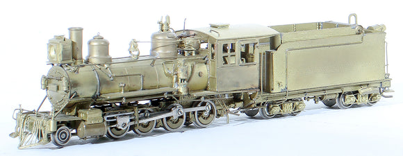 HOn3 Brass Model Trains - Key Models RSG Rio Grande Silver San Juan Railroad  2-8-0 Class C-17