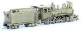 HOn3 Brass Model Trains - Key Models RSG Rio Grande Silver San Juan Railroad  2-8-0 Class C-17