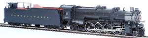 HO Brass Model Trains -  Challenger Imports Pennsylvania RR Steam 4-8-2 Class M-1 Locomotive #6816 - Factory Painted