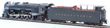 HO Brass Model Trains -  Challenger Imports Pennsylvania RR Steam 4-8-2 Class M-1 Locomotive #6816 - Factory Painted