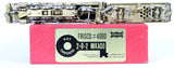 HO Brass Model Train - Key Imports Frisco Railroad 2-8-2 Mikado #4000 Steam Locomotive  Unpainted