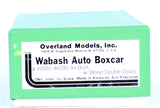 HO Brass Model - Overland Models OMI-3267 Wabash Auto Boxcar #76000-76238 - Unpainted