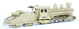 HOn3 Brass Model Trains - Westside Model Co. Denver & Rio Grande Western 2-8-2 Class K-27 Steam Locomotive - Unpainted