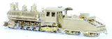 HOn3 Brass Model Trains - Westside Model Co. Denver & Rio Grande Western 2-8-2 Class K-27 Steam Locomotive - Unpainted