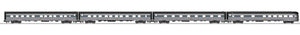 Lionel 2027520 Southern Pacific Lark 21" 4 Pack Grey Passenger Cars Nightline Livery