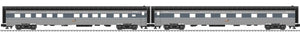 Lionel 2027530 Southern Pacific Lark 21" Passenger Cars 2 Pack Grey Nightline Livery
