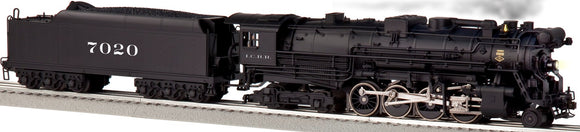 Lionel 6-11391 Illinois Central 2-8-4 Berkshire Steam Locomotive #7020 Legacy