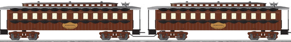 Lionel 6-25361 Lincoln Train Passenger Car Add-On 2-Pack
